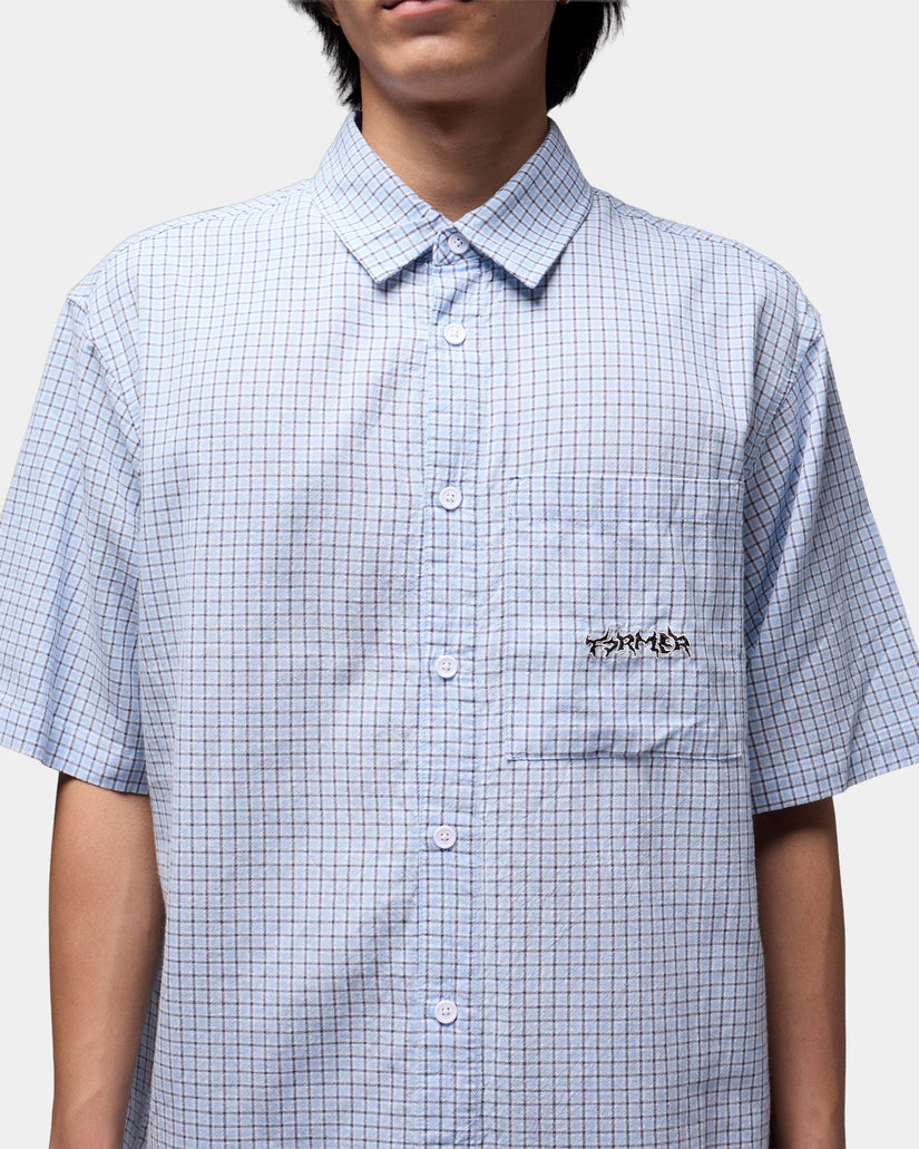 Mens Vivian Check Short Sleeve Shirt