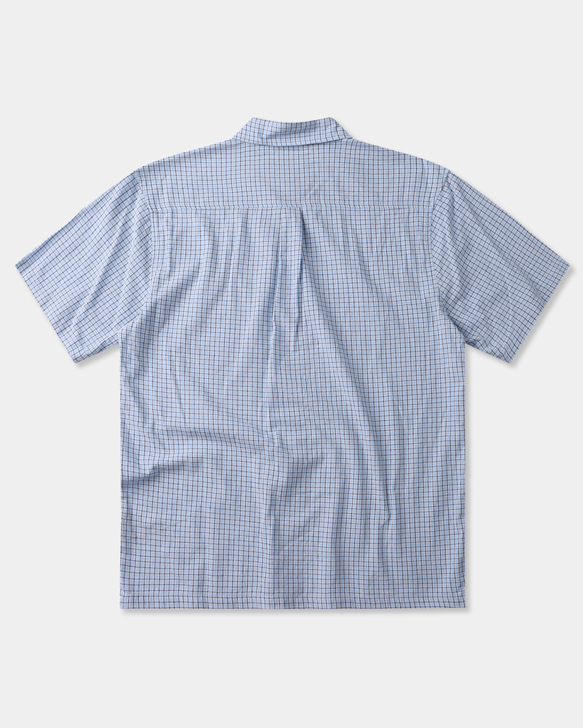 Mens Vivian Check Short Sleeve Shirt