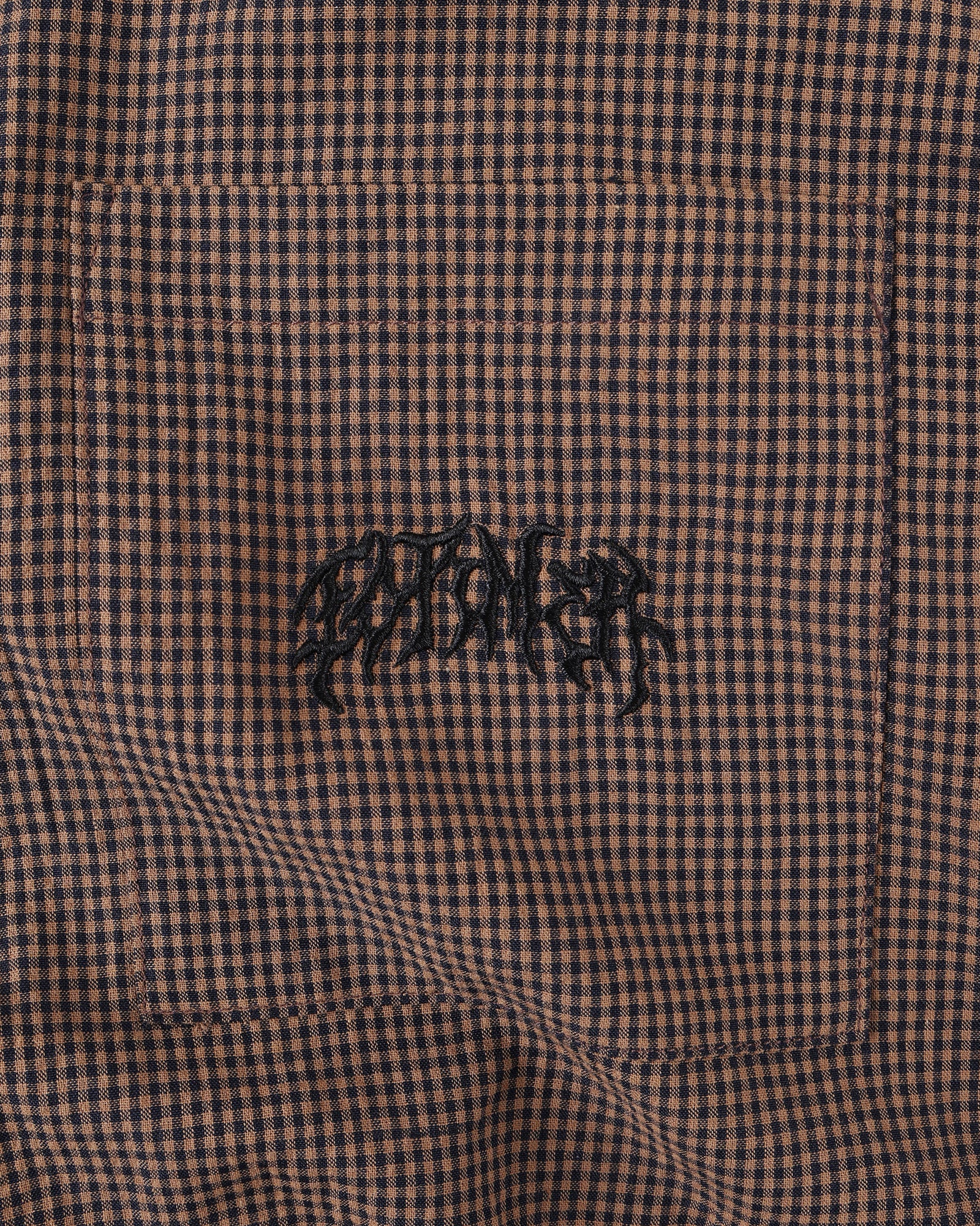Mens Vivian Check Short Sleeve Shirt