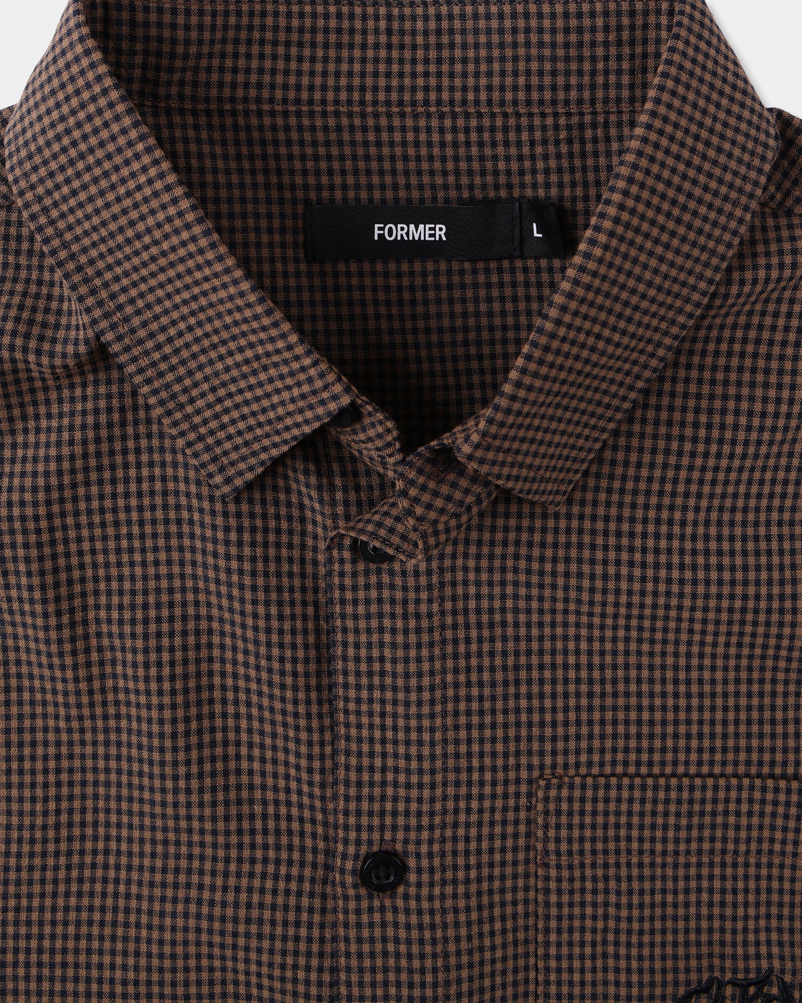 Mens Vivian Check Short Sleeve Shirt