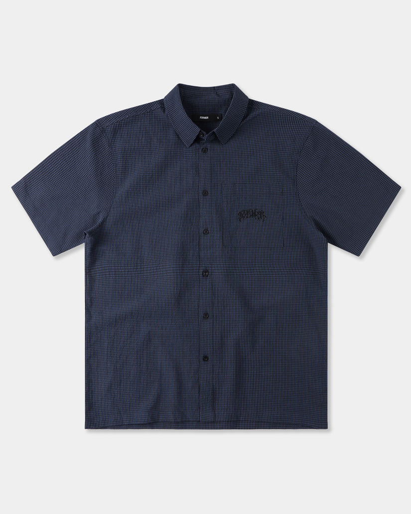 Mens Vivian Check Short Sleeve Shirt