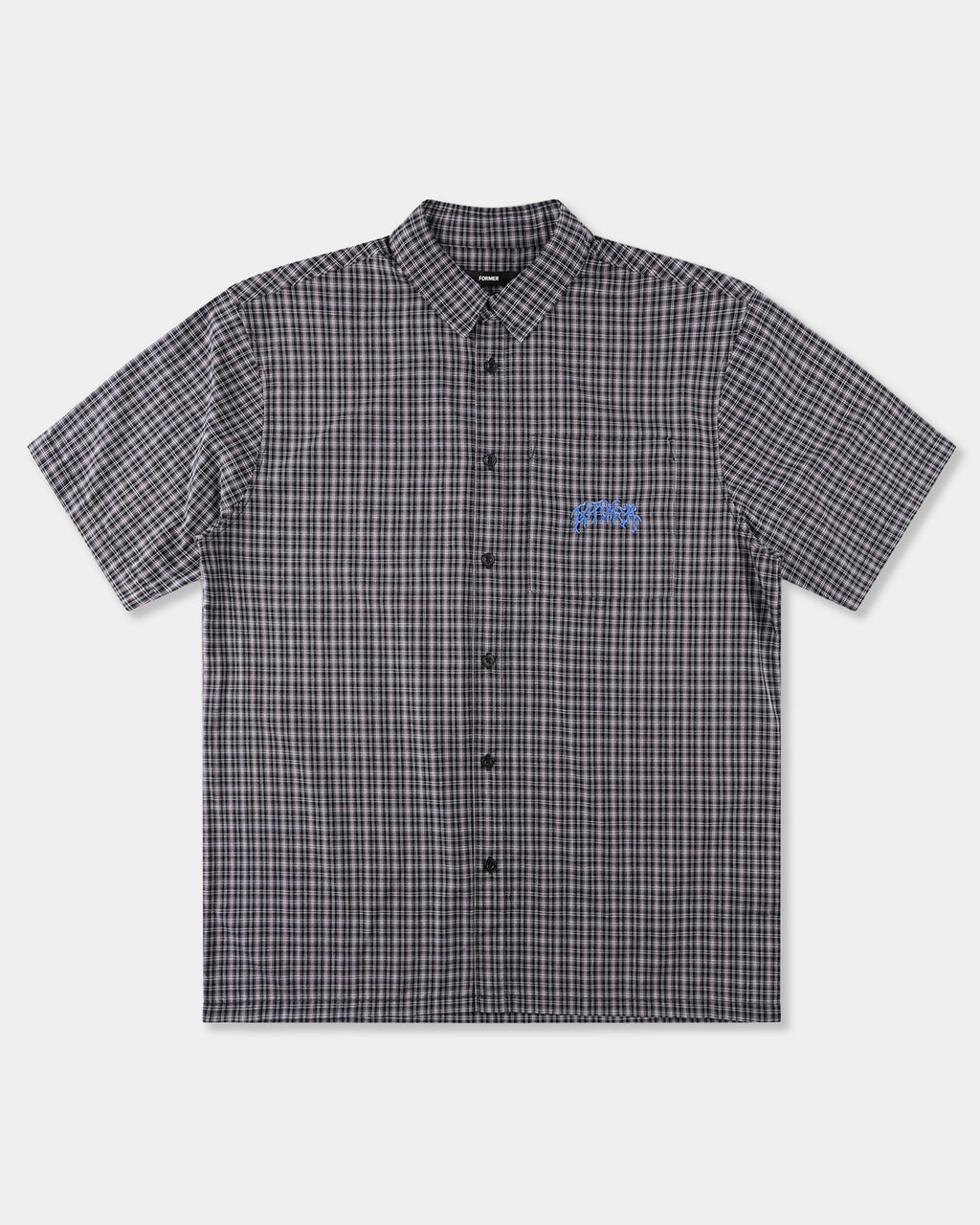 Mens Vivian Check Short Sleeve Shirt