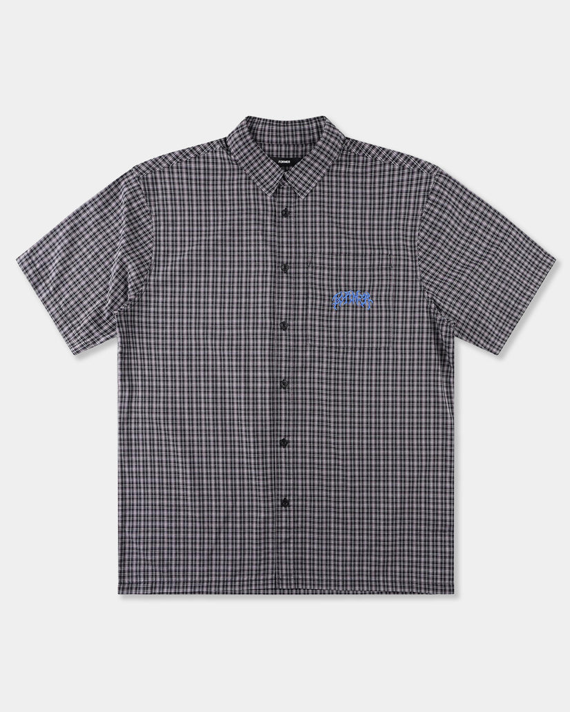 Mens Vivian Check Short Sleeve Shirt