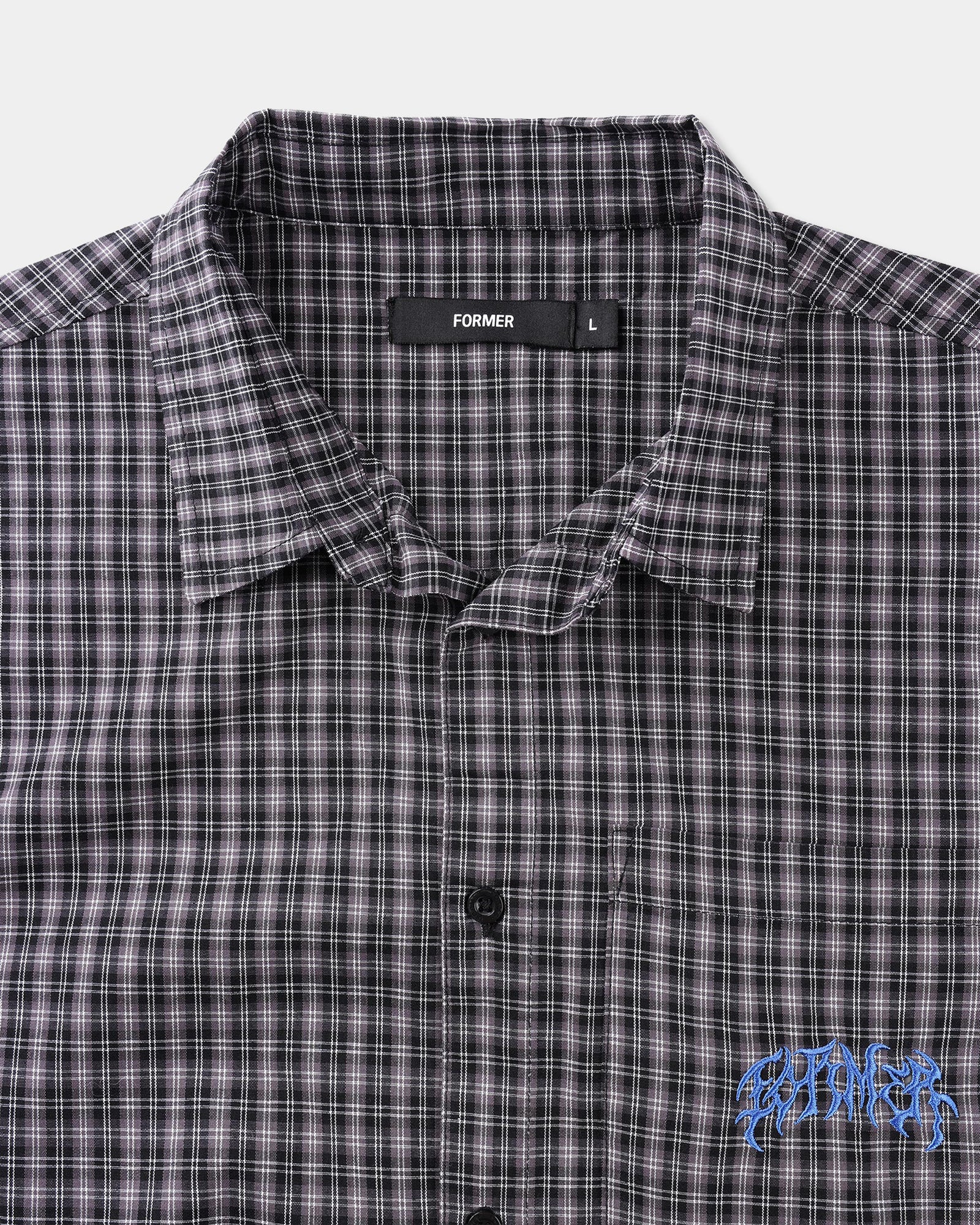 Mens Vivian Check Short Sleeve Shirt