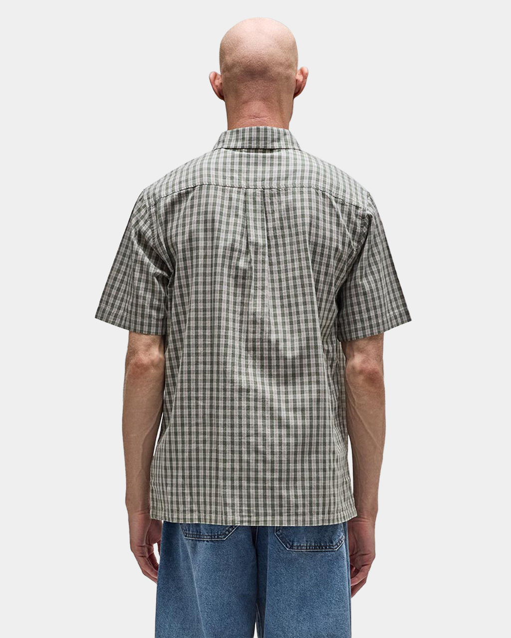 Mens Vivian Check Short Sleeve Shirt