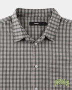 Mens Vivian Check Short Sleeve Shirt