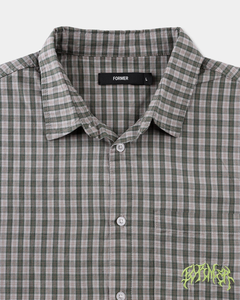 Mens Vivian Check Short Sleeve Shirt