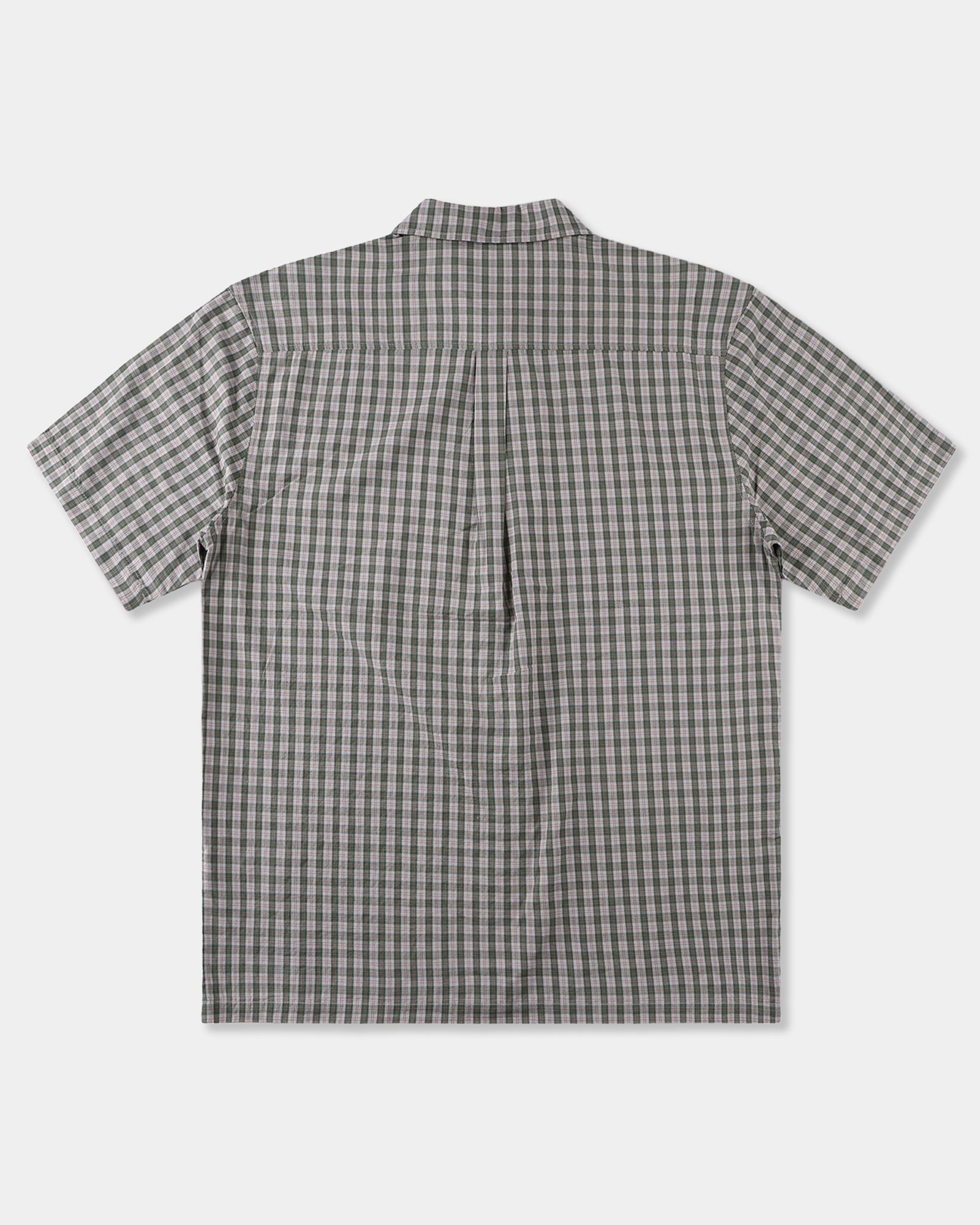 Mens Vivian Check Short Sleeve Shirt