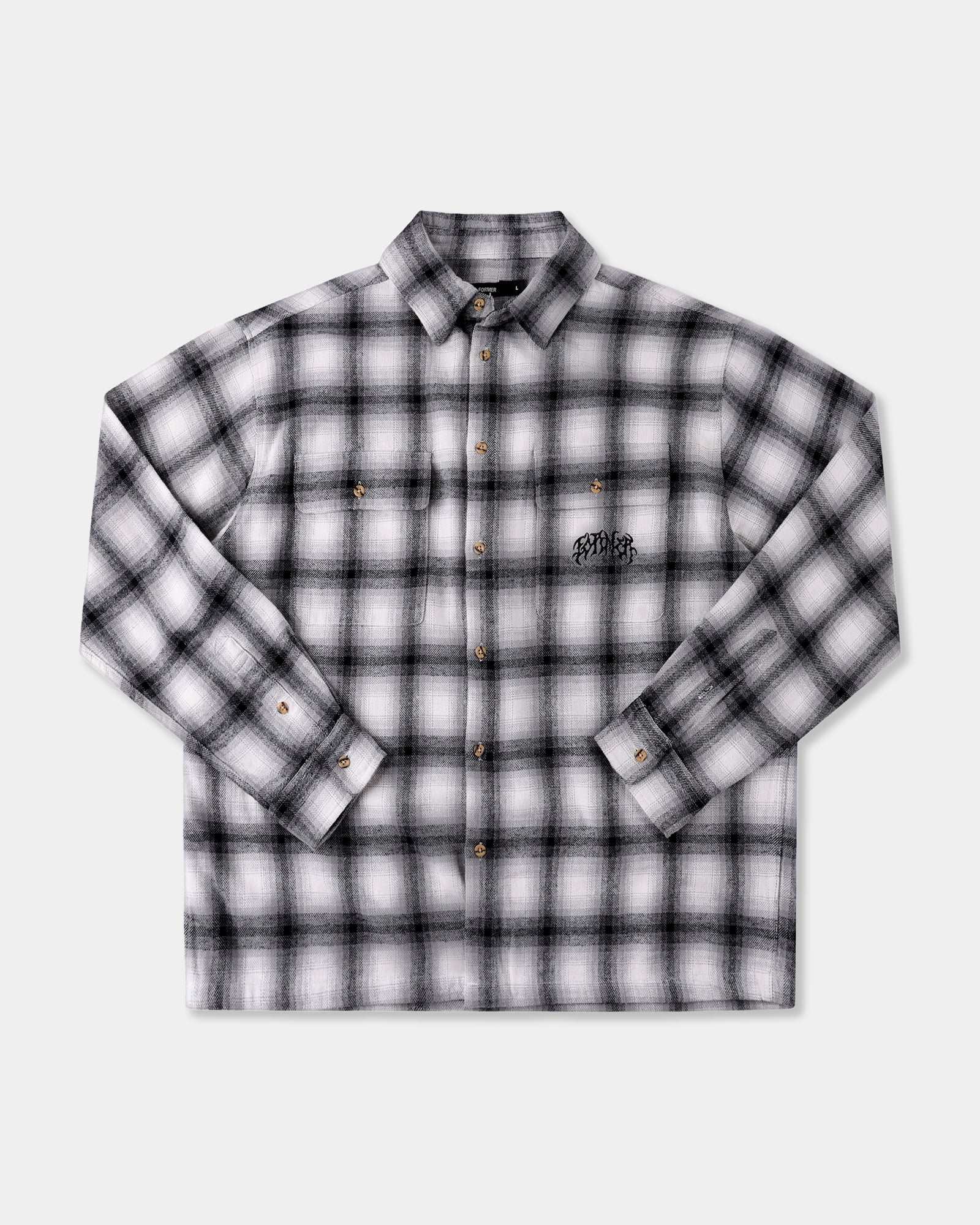 Mens Vivian Flannel Long Sleeve Shirt
