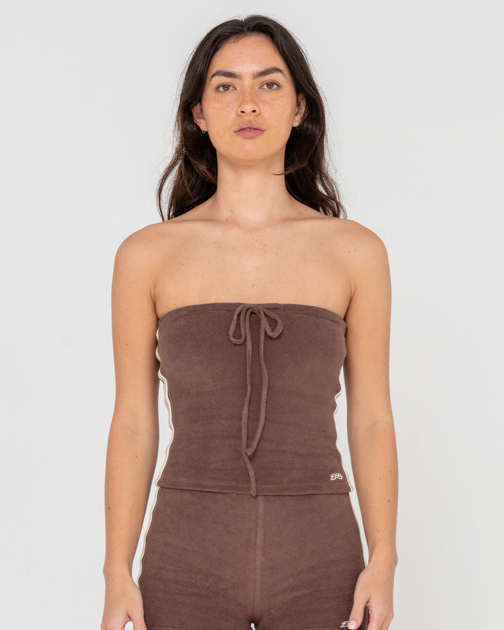 WOMENS BOOB TUBE SKIMMER TOP