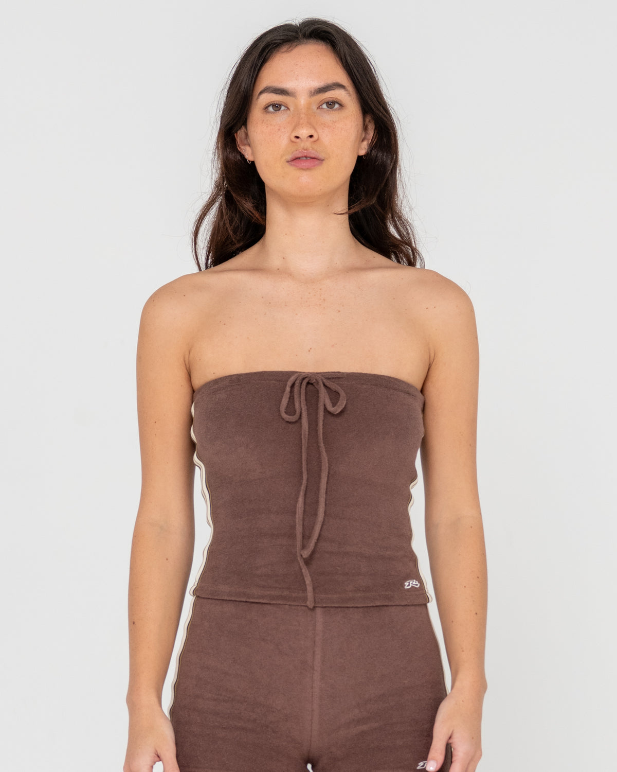 WOMENS BOOB TUBE SKIMMER TOP