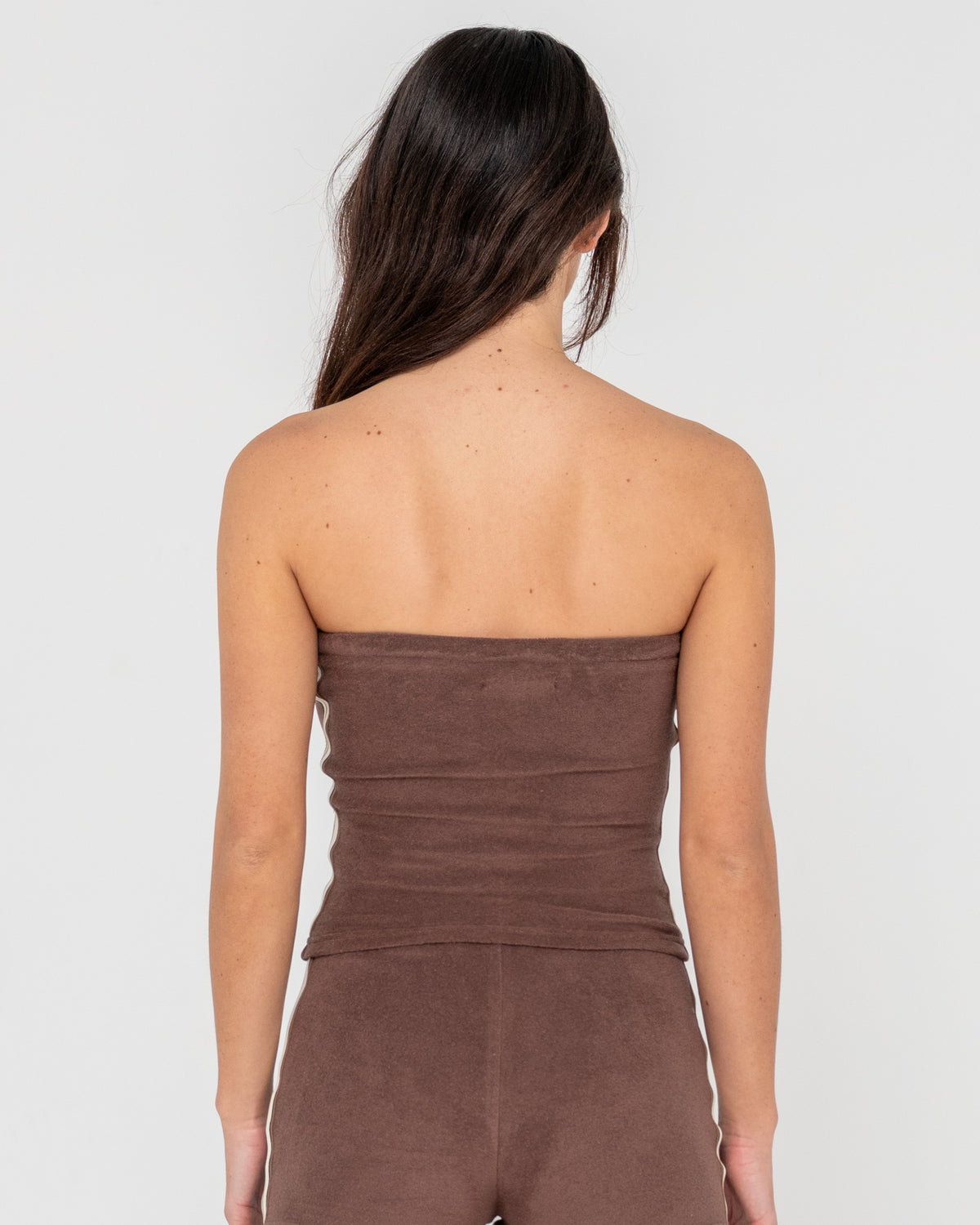 WOMENS BOOB TUBE SKIMMER TOP