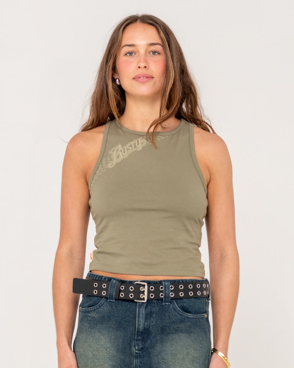 Womens Dirt Bag Racer Tank Top