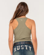 Womens Dirt Bag Racer Tank Top