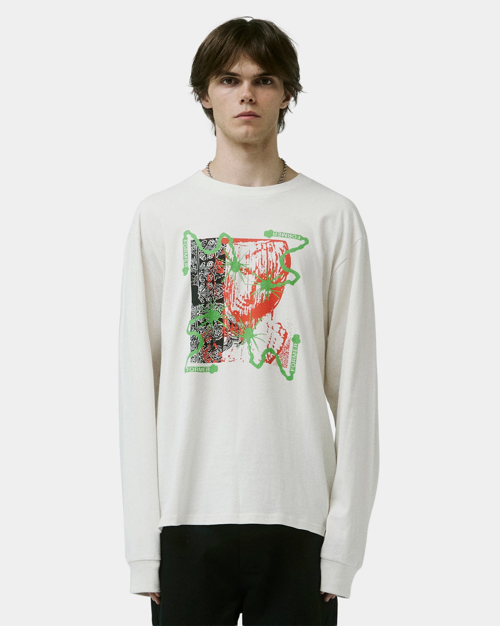 Mens Chained Long Sleeve T-Shirt