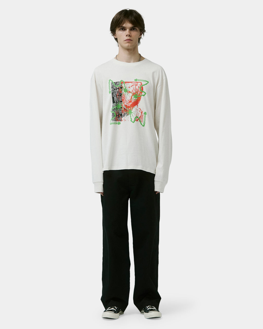 Mens Chained Long Sleeve T-Shirt