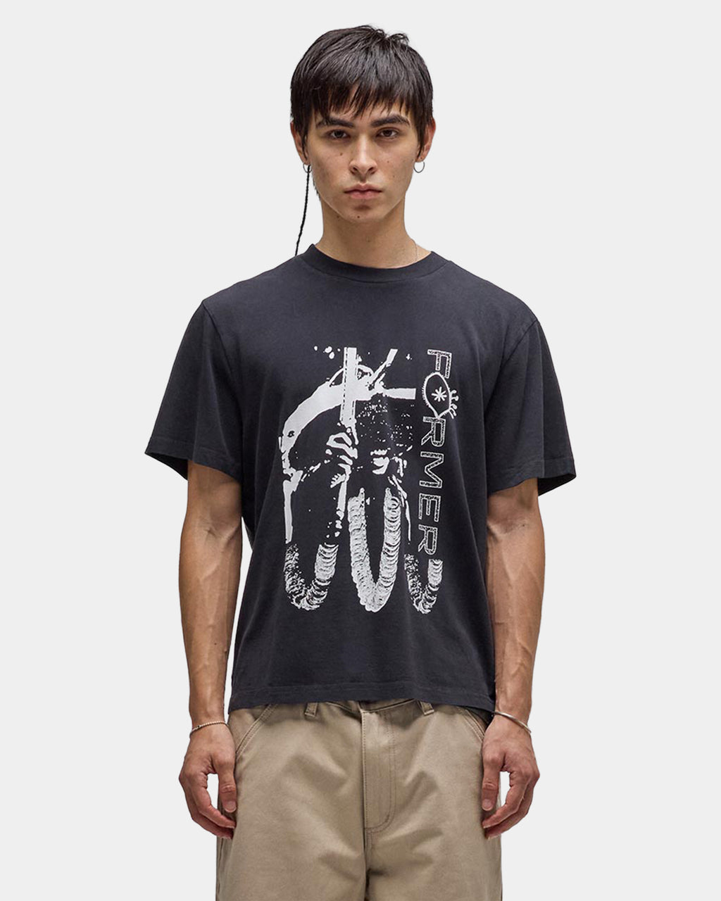 Mens Sacrifice Shrunken T-Shirt