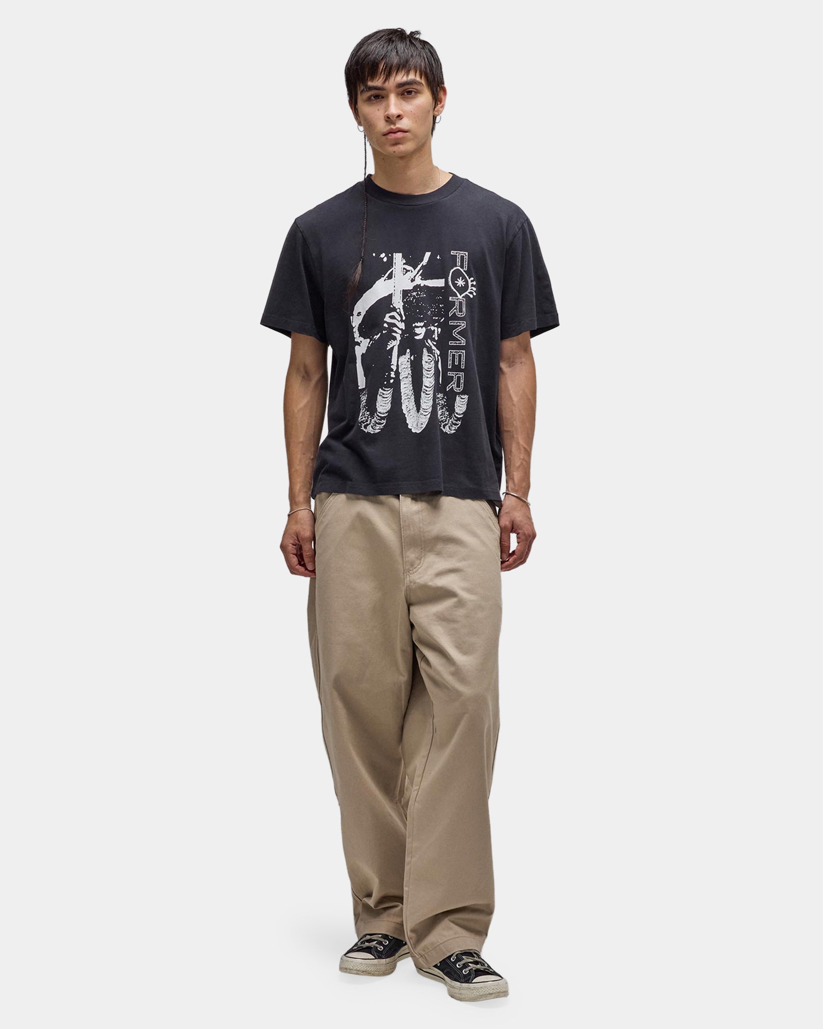 Mens Sacrifice Shrunken T-Shirt