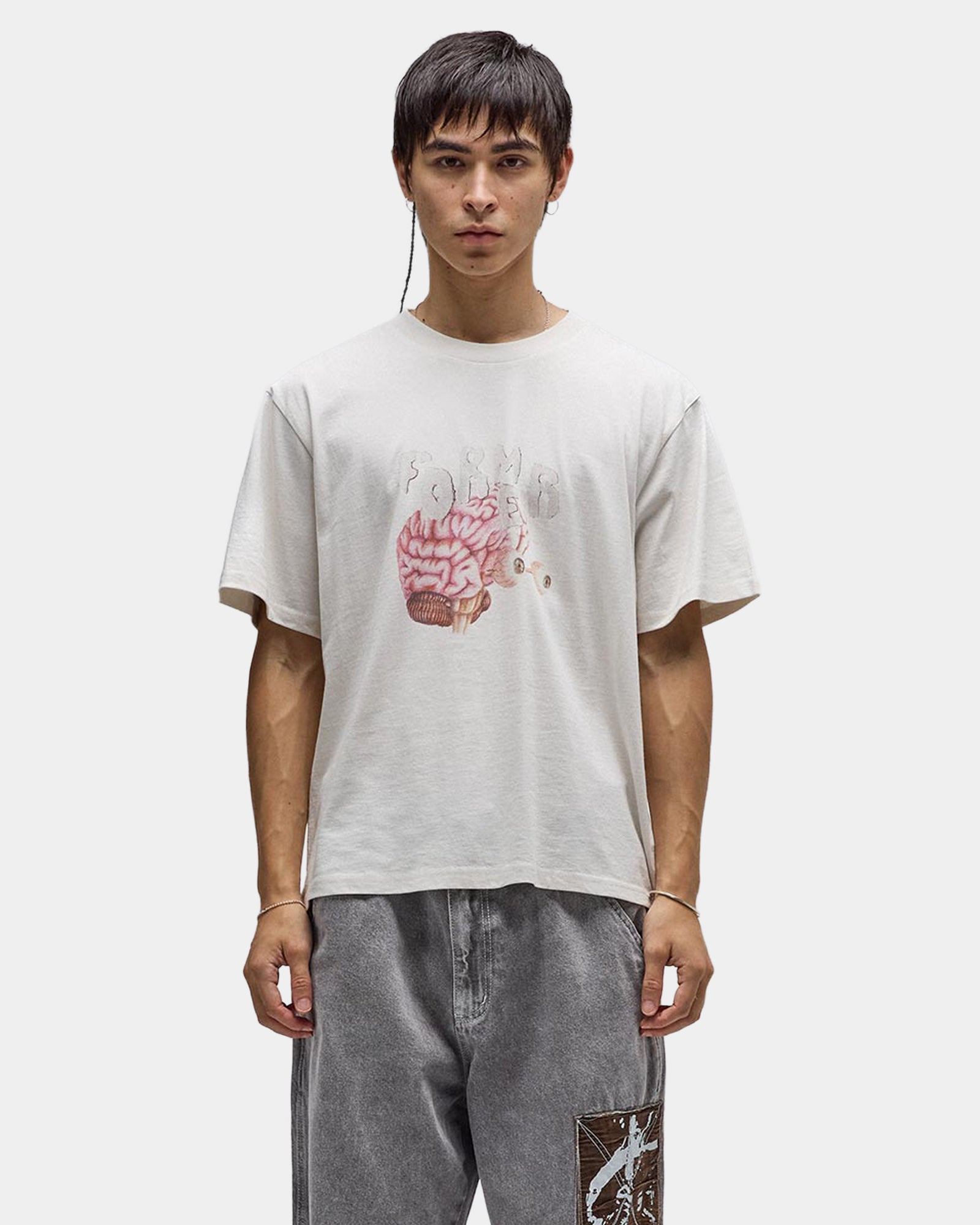 Mens Awake Shrunken T-Shirt