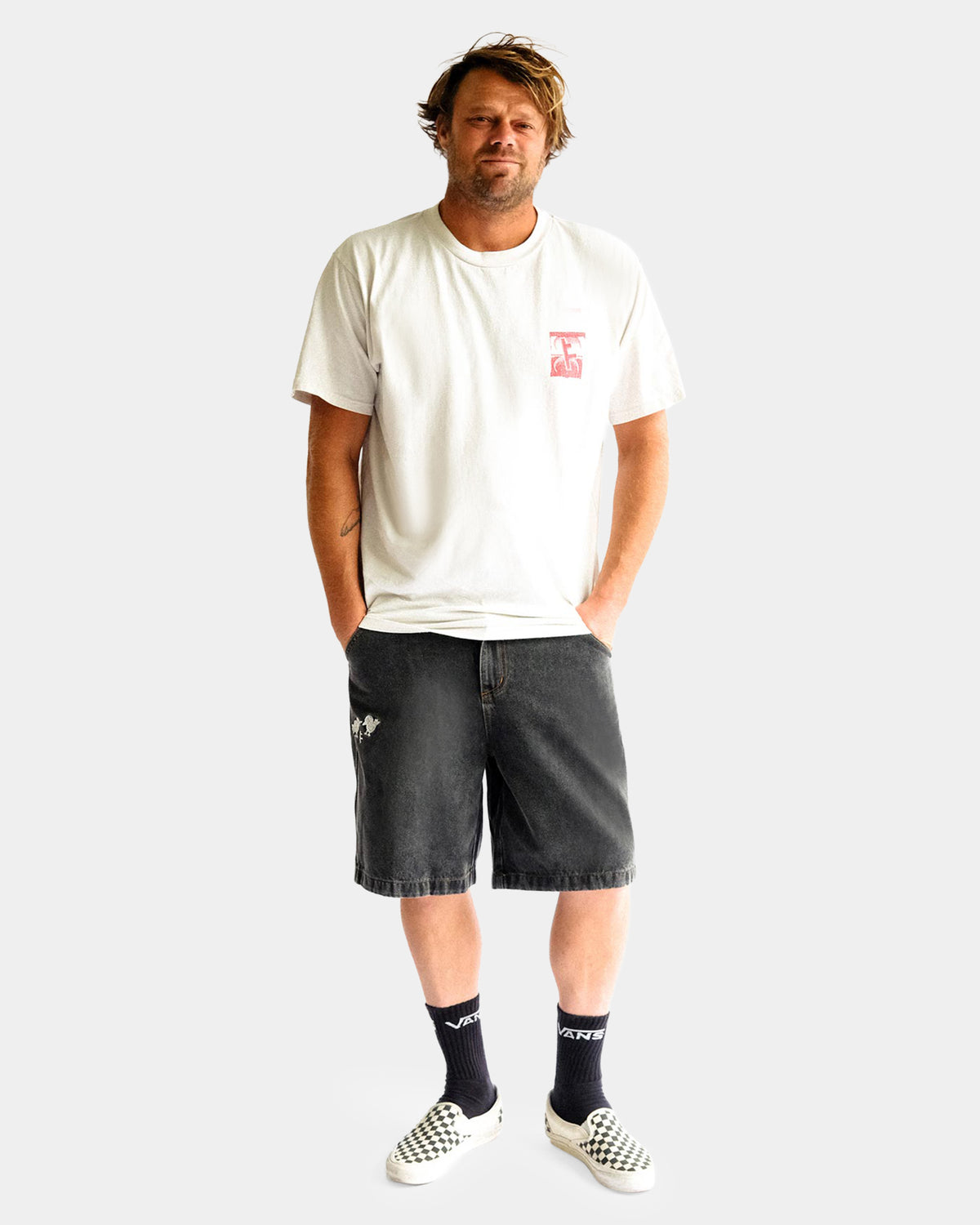 Mens Slant F Crux T-Shirt