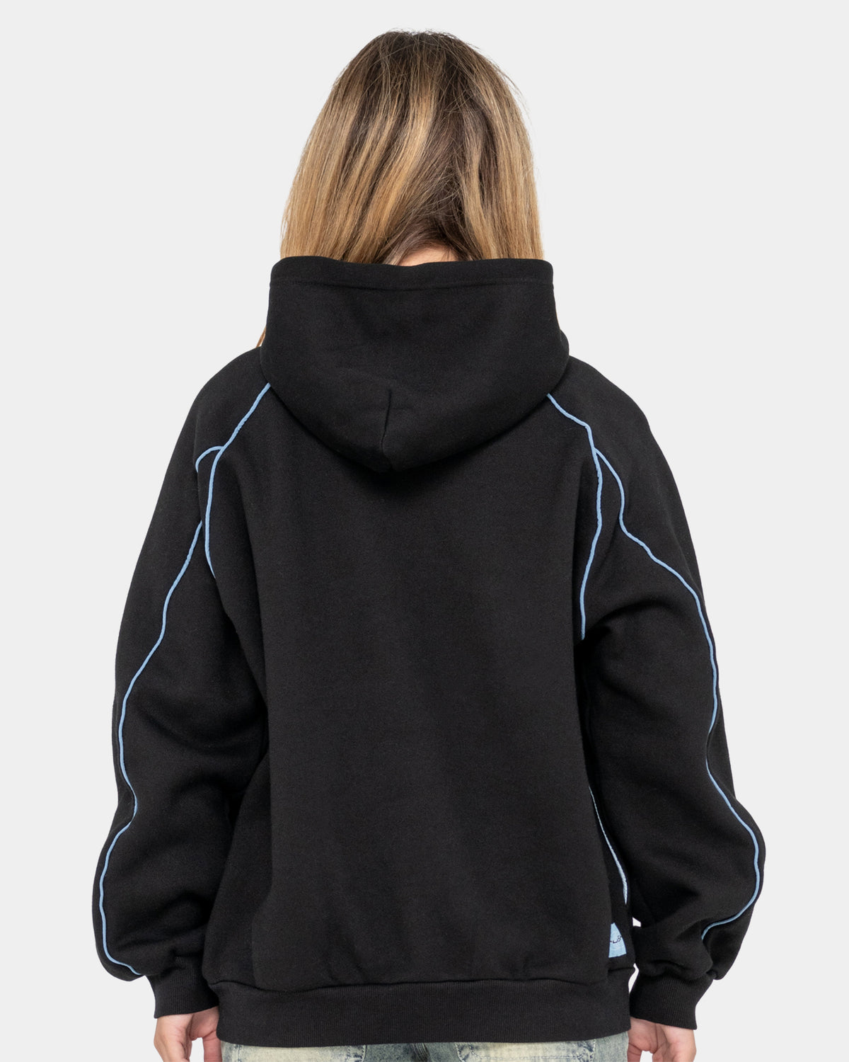 WOMENS CLYDE BAGGY HOODED FLEECE