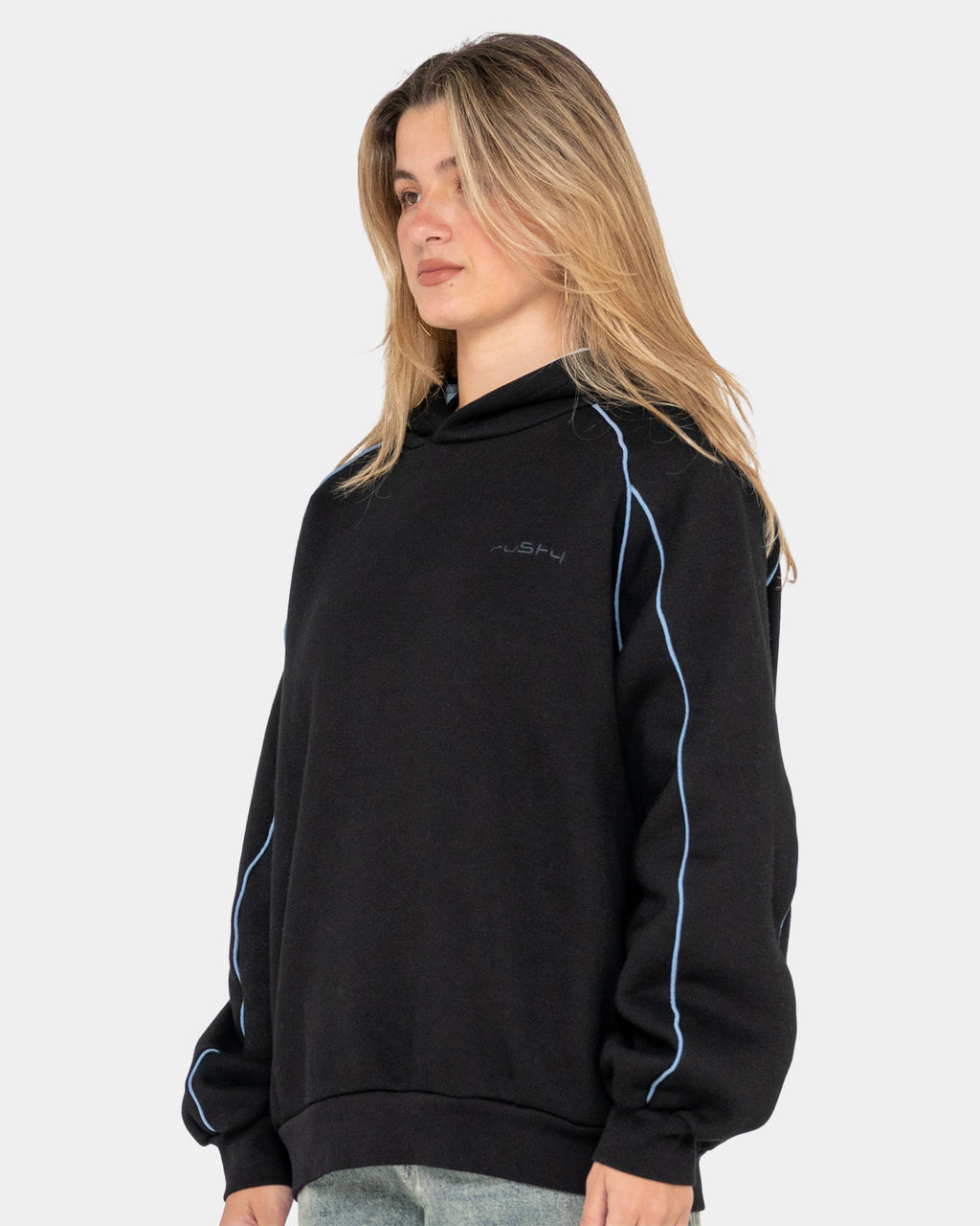 WOMENS CLYDE BAGGY HOODED FLEECE