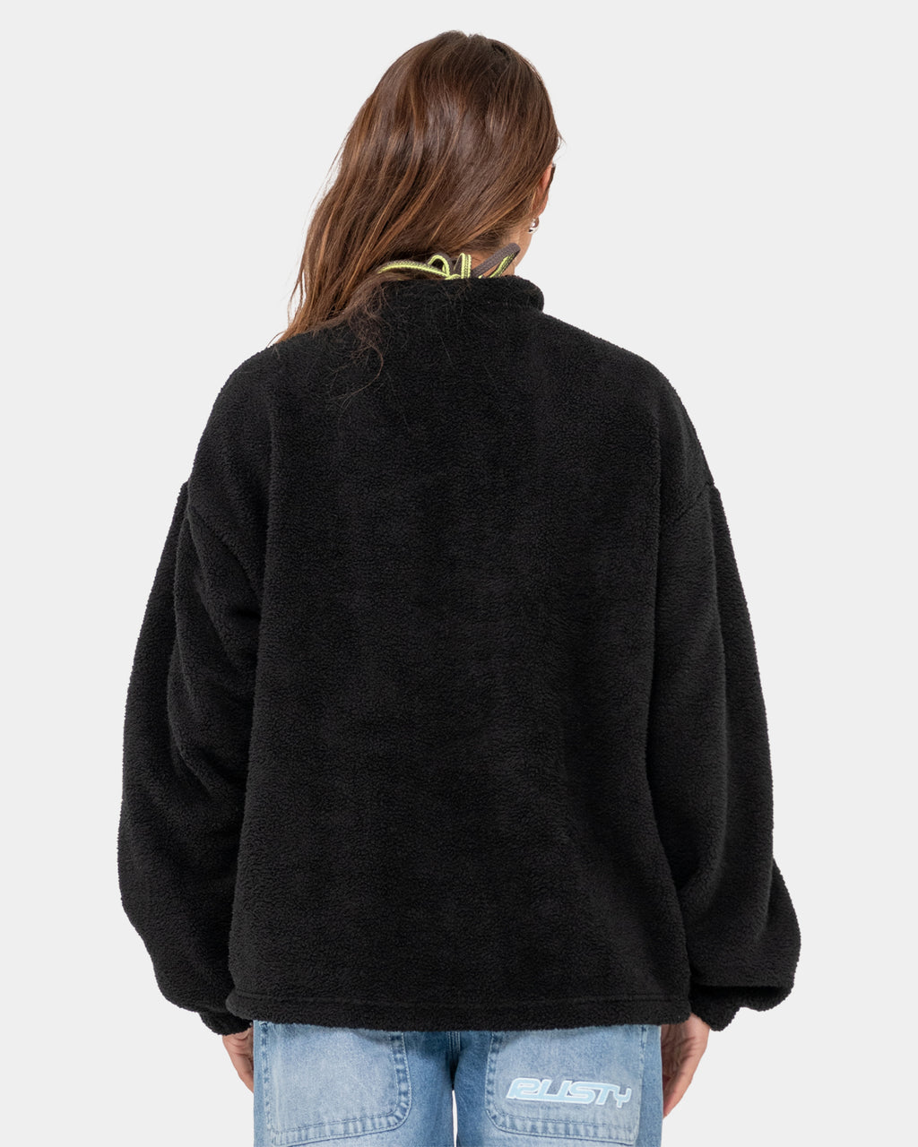 WOMENS TWO TIDES ZIP THROUGH SHERPA JACKET