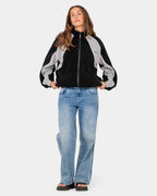 WOMENS TWO TIDES ZIP THROUGH SHERPA JACKET