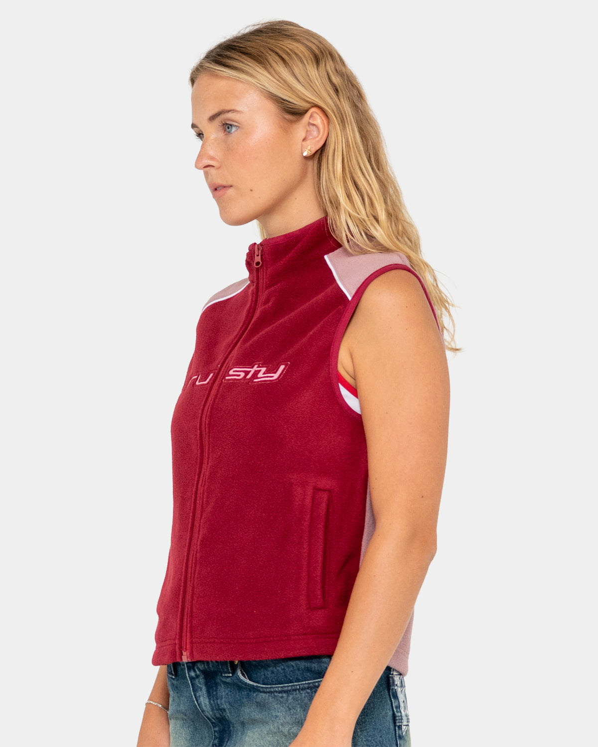 Womens Mr Cool Polar Fleece Vest