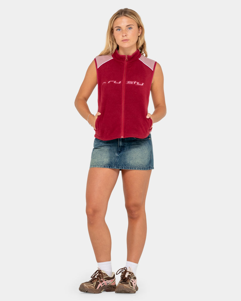 Womens Mr Cool Polar Fleece Vest