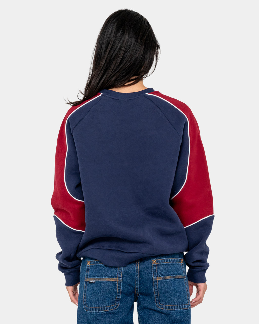 Womens South Of The River Oversized Crew Neck