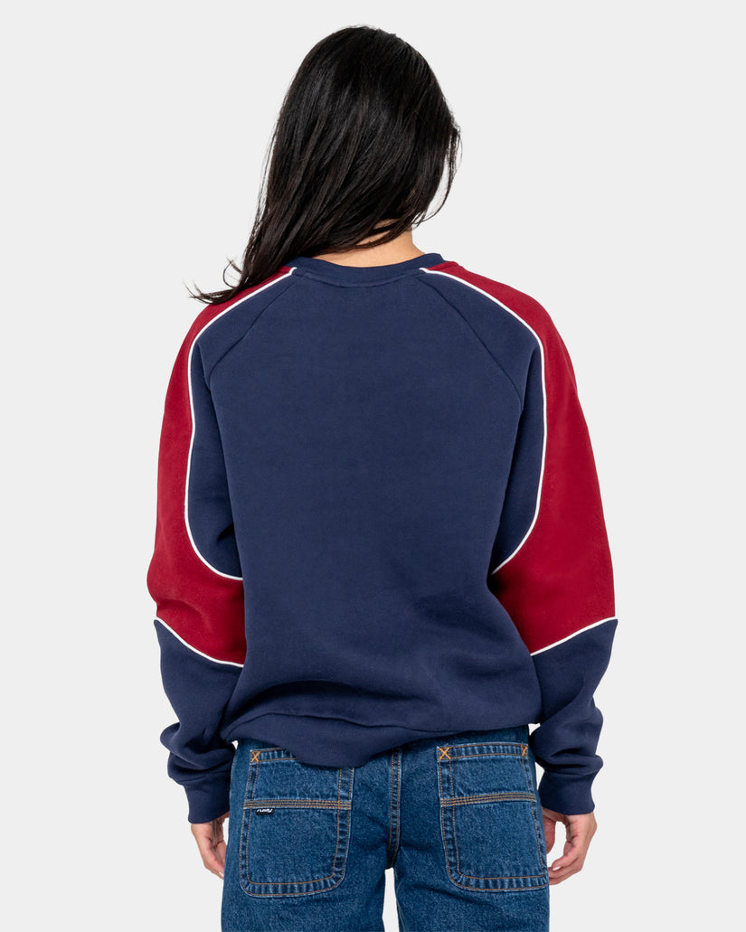 Womens South Of The River Oversized Crew Neck