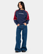 Womens South Of The River Oversized Crew Neck