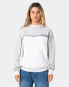 Womens Polar Popped Panelled Crew Neck