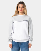 Womens Polar Popped Panelled Crew Neck