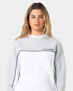 Womens Polar Popped Panelled Crew Neck