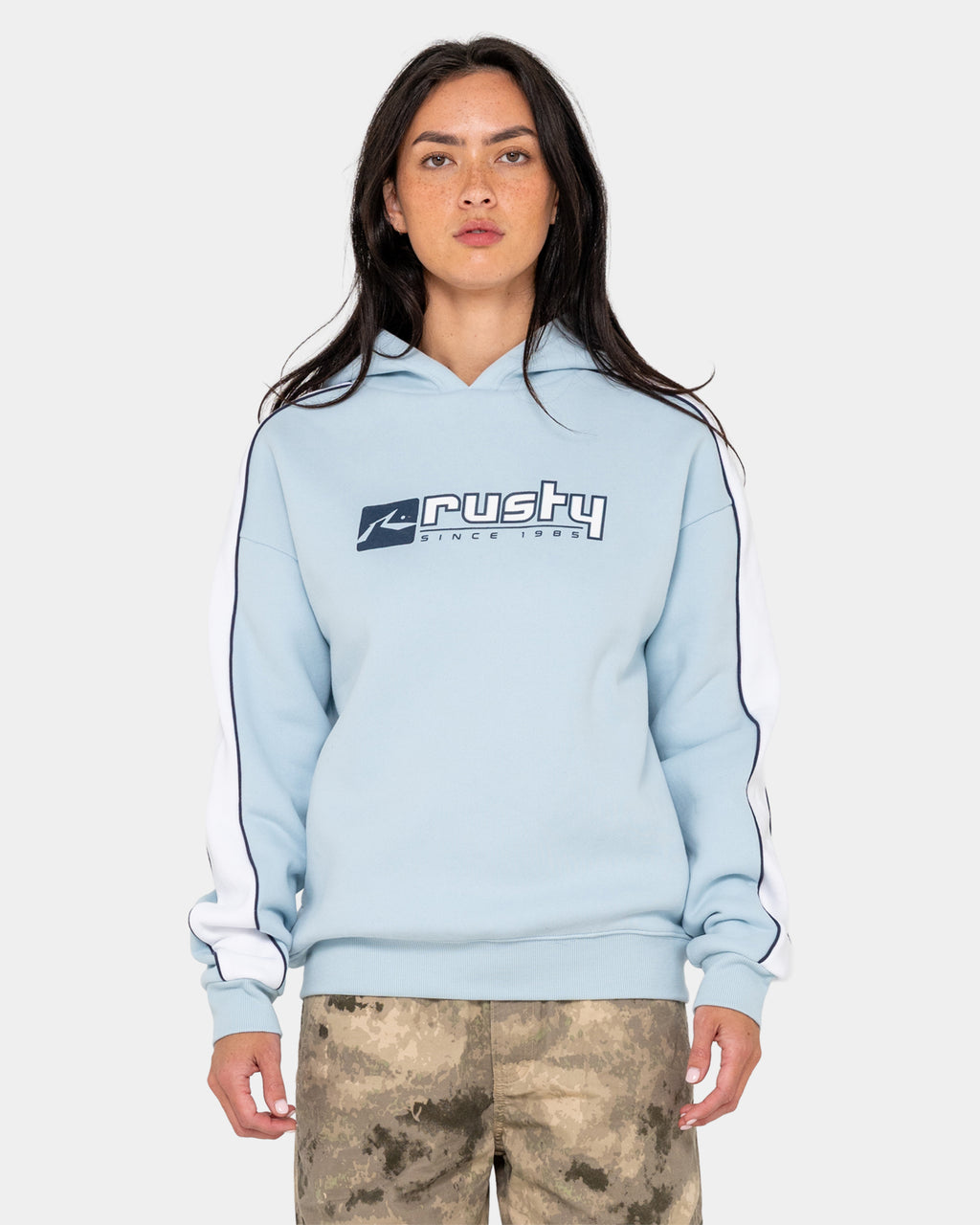 Womens Hailstone Oversized Pullover Hoodie