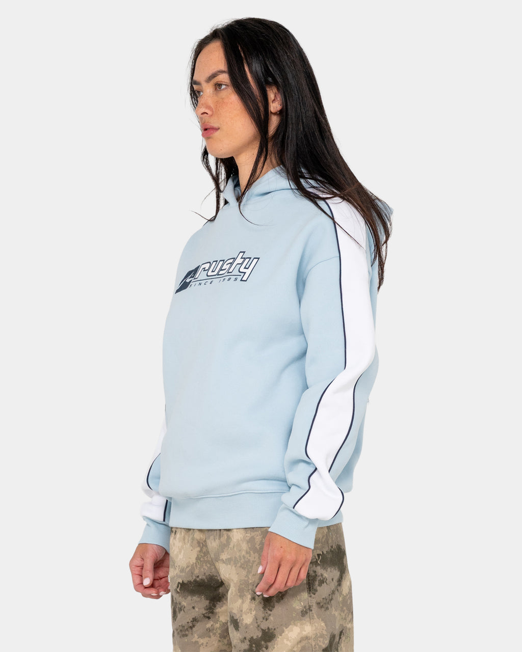 Womens Hailstone Oversized Pullover Hoodie