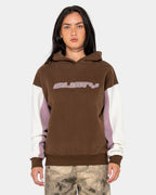 Womens Neopole Panelled Pullover Hoodie