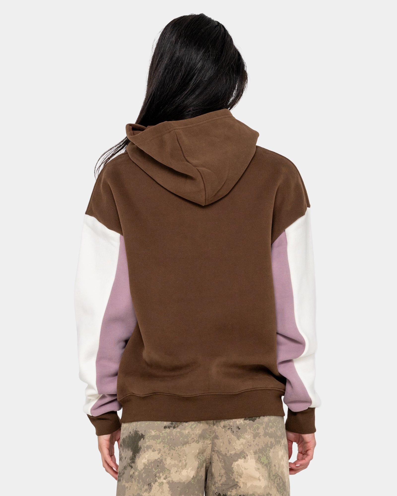 Womens Neopole Panelled Pullover Hoodie