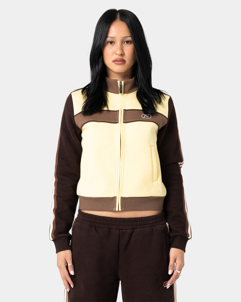 Womens Toffee Fleece Jacket