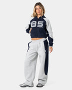 Womens Harvest Cropped Zip Up Hoodie