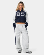 Womens Harvest Cropped Zip Up Hoodie