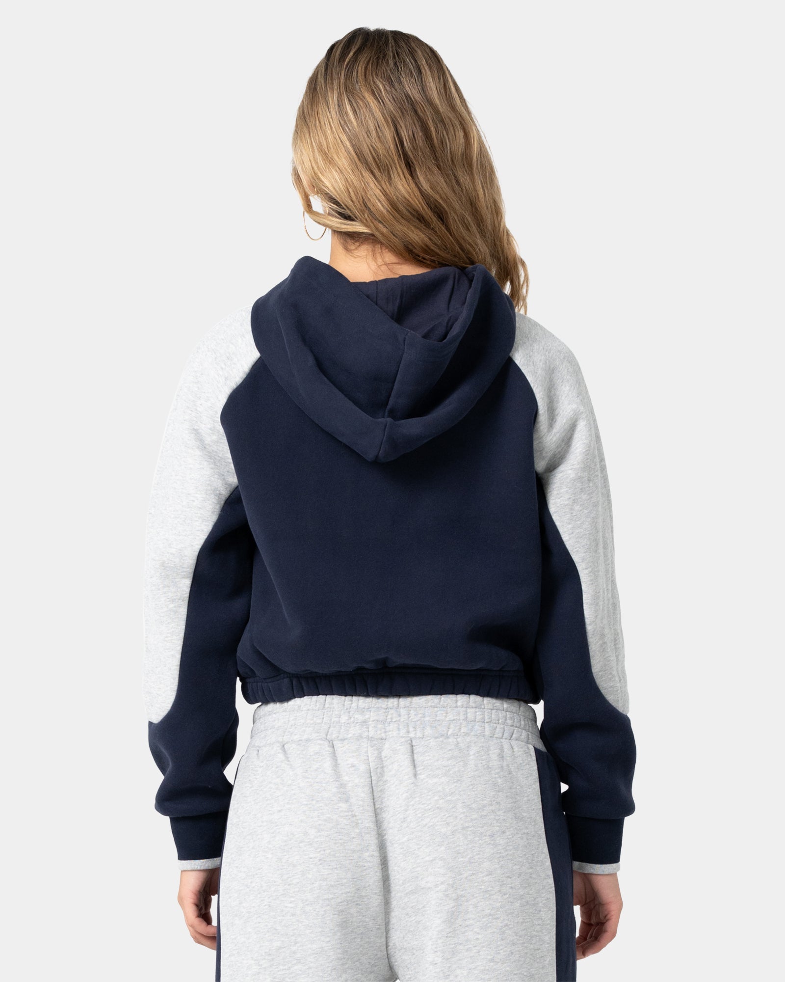 Womens Harvest Cropped Zip Up Hoodie
