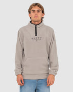 Mens Big Bang 1/4 Zip Polar Fleece Jumper