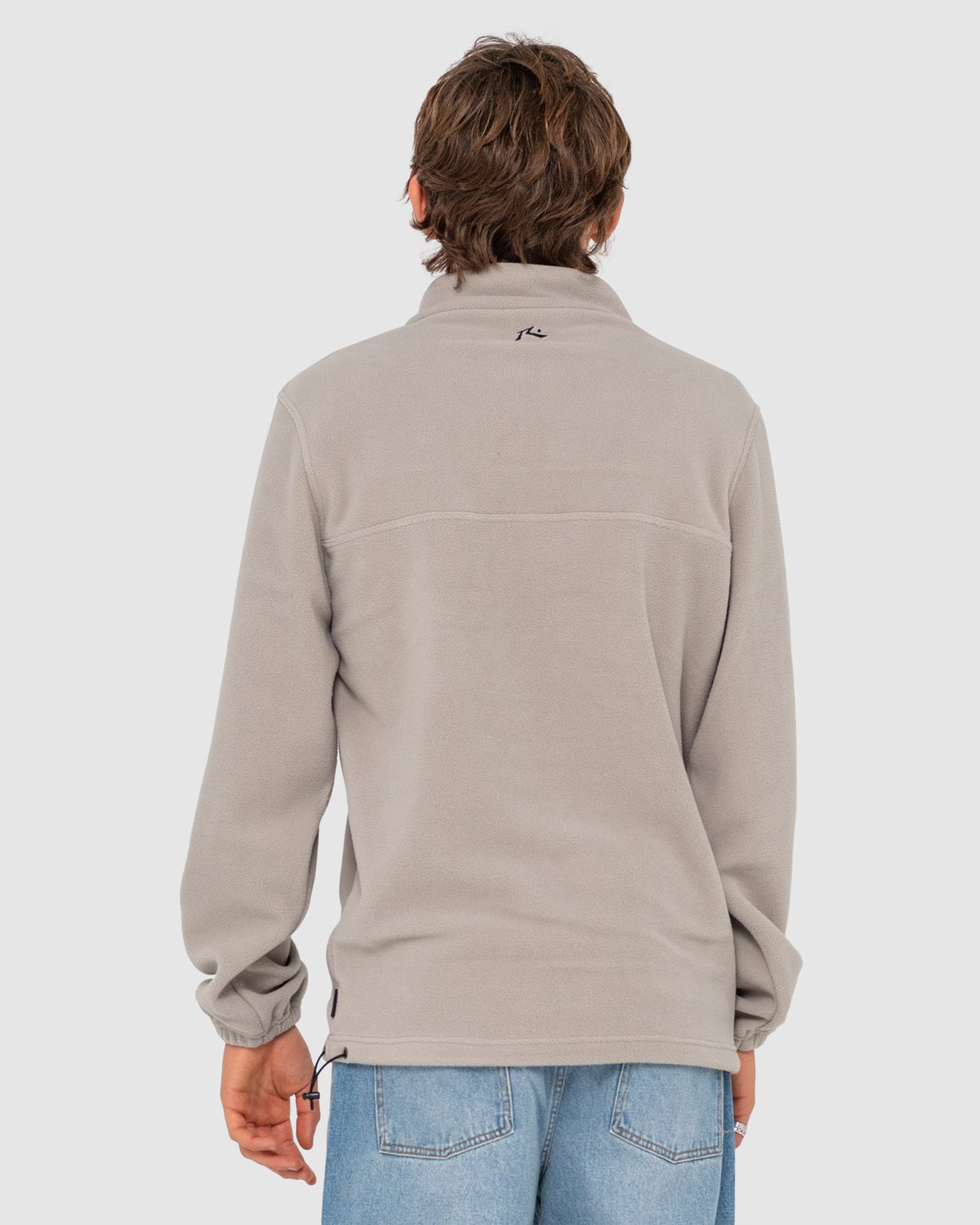 Mens Big Bang 1/4 Zip Polar Fleece Jumper