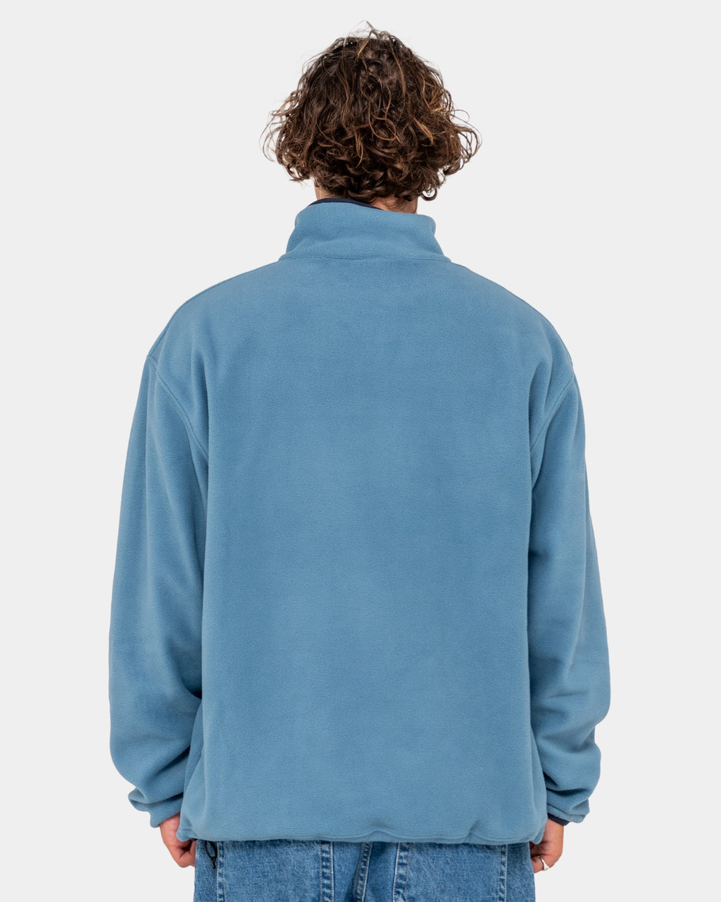 MENS CORE DIVISION POLAR QUARTER ZIP FLEECE JUMPER