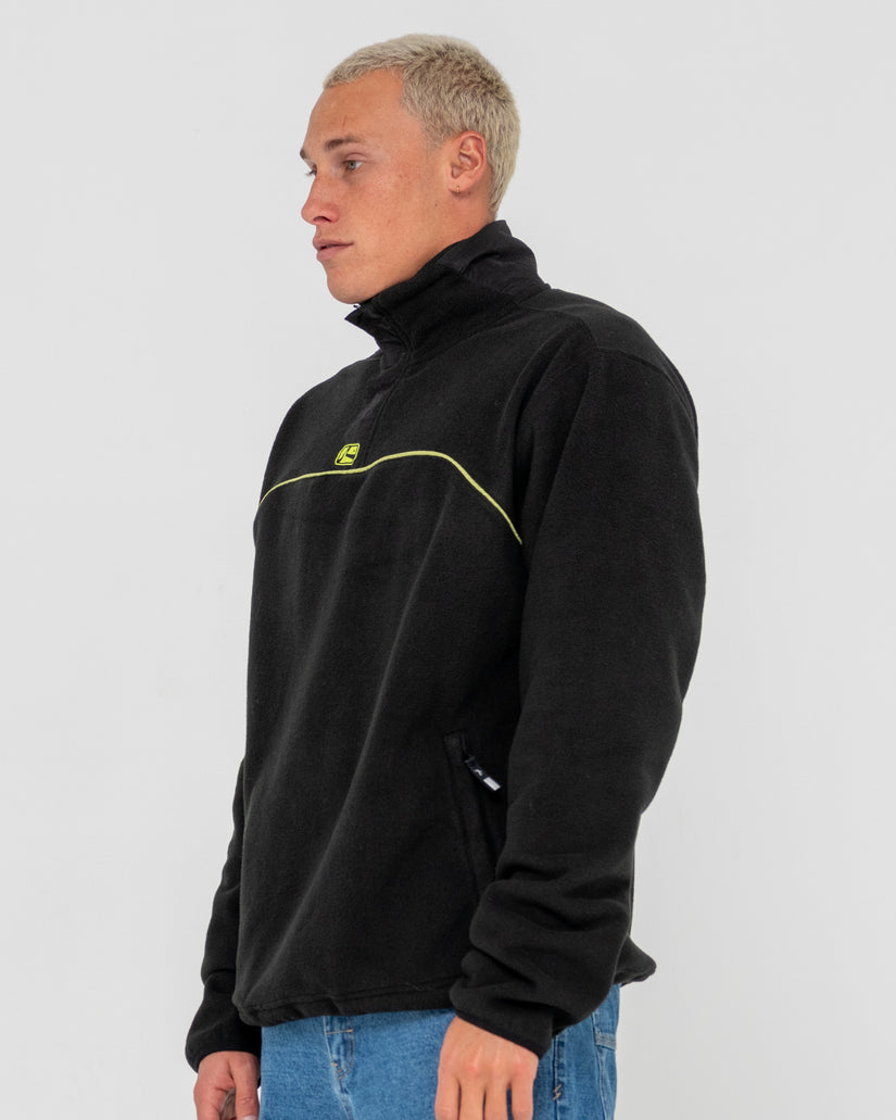 Mens R-Tek Quarter Zip Tech Fleece Jumper