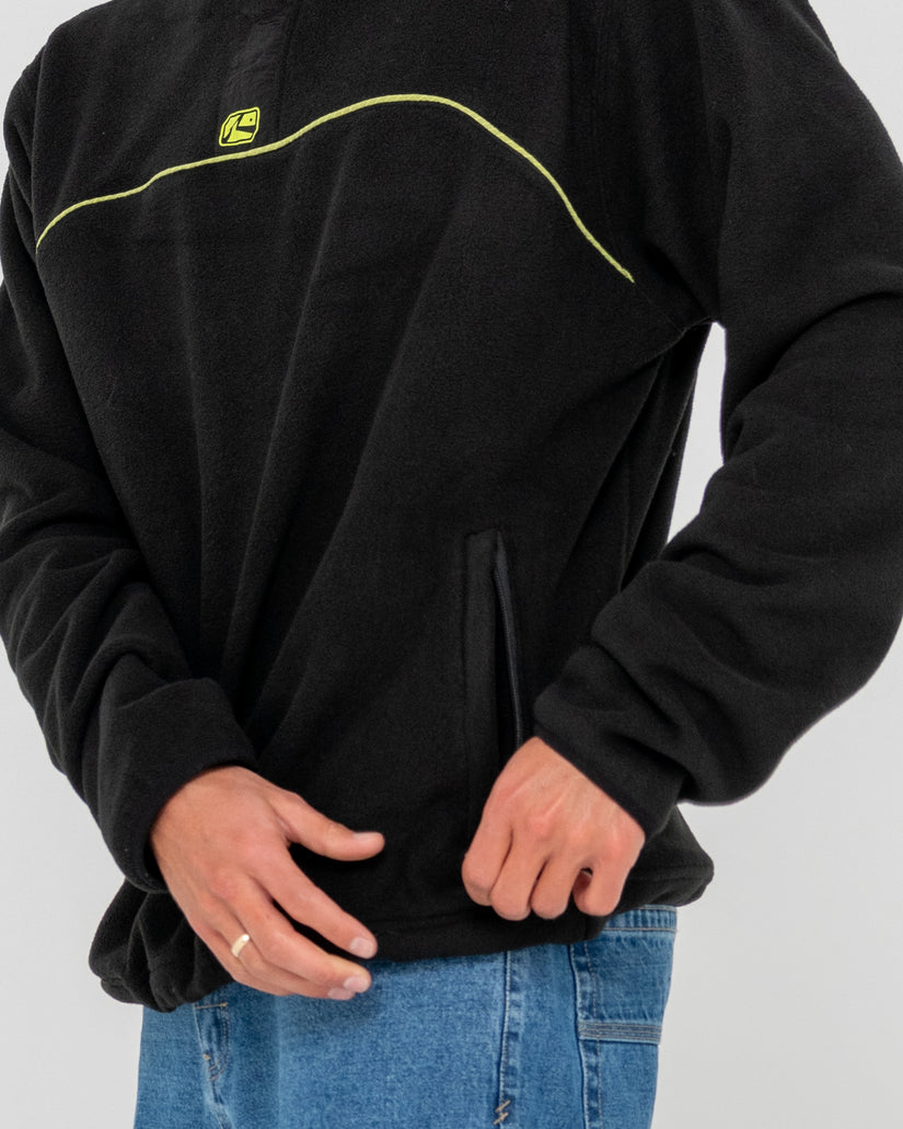Mens R-Tek Quarter Zip Tech Fleece Jumper