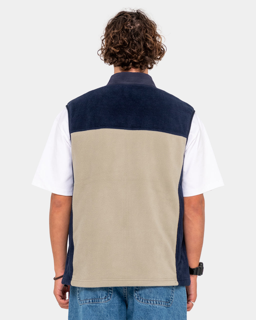 Mens On THe Run Tech Fleece Vest